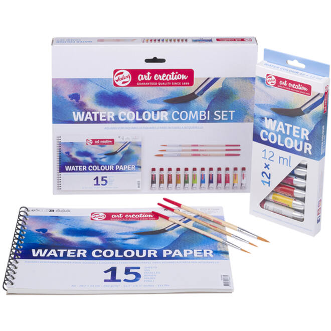 Schilderset Talens Art Creation aquarel à 16-delig blauw