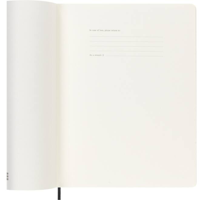 Agenda 2025/2026 Moleskine 18M Planner Weekly 7dagen/1pagina XL sc black