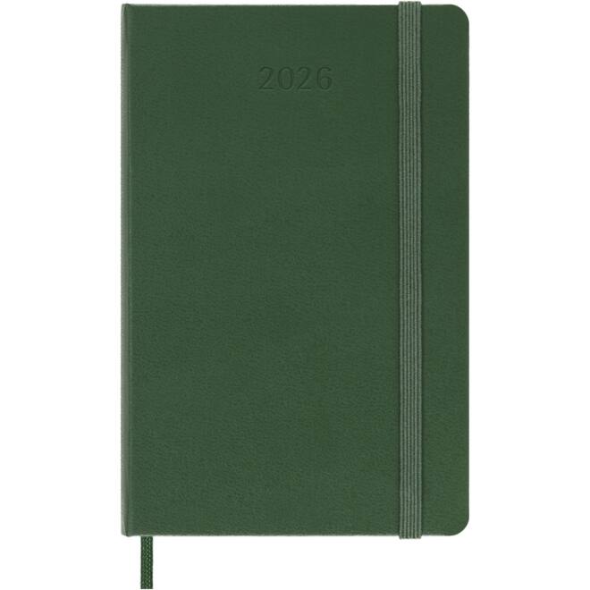 Agenda 2026 Moleskine 12M Planner Weekly 7dagen/1pagina pocket hc myrtle green