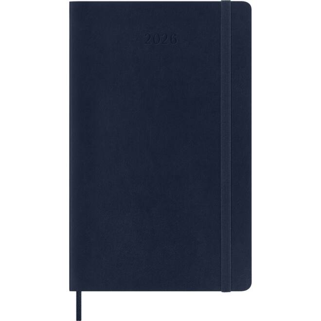 Agenda 2026 Moleskine 12M Planner Weekly 7dagen/1pagina large sc sapphire blue