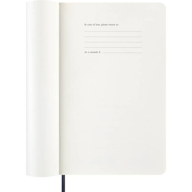 Agenda 2026 Moleskine 12M Planner Weekly 7dagen/1pagina large sc sapphire blue