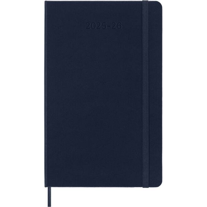 Agenda 2025/2026 Moleskine 18M Planner Weekly 7dagen/1pagina large hc sapphire blue