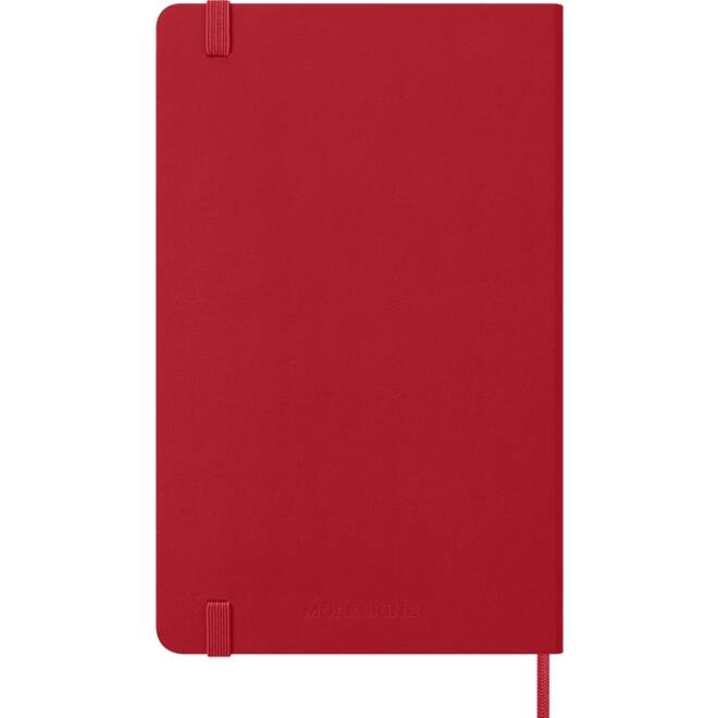 Agenda 2026 Moleskine 12M Planner Weekly 7dagen/1pagina large hc scarlet red