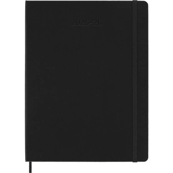 Agenda 2025/2026 Moleskine 18M Planner Weekly 7dagen/1pagina XL hc black