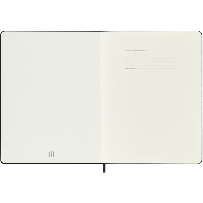 Agenda 2025/2026 Moleskine 18M Planner Weekly 7dagen/1pagina XL hc black