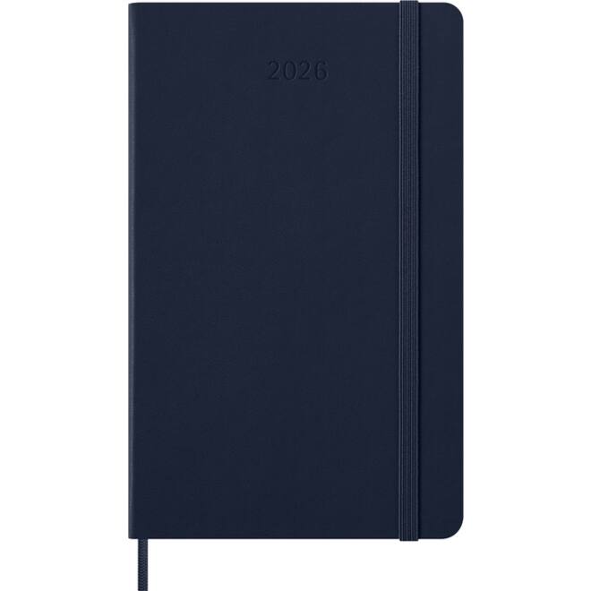 Agenda 2026 Moleskine 12M Planner Weekly 7dagen/1pagina large hc sapphire blue