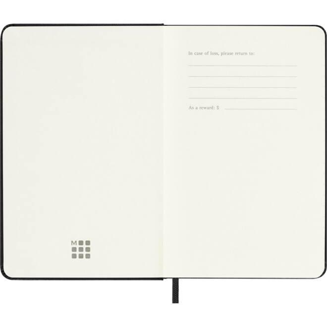 Agenda 2025/2026 Moleskine 18M Planner Weekly 7dagen/1pagina pocket hc black