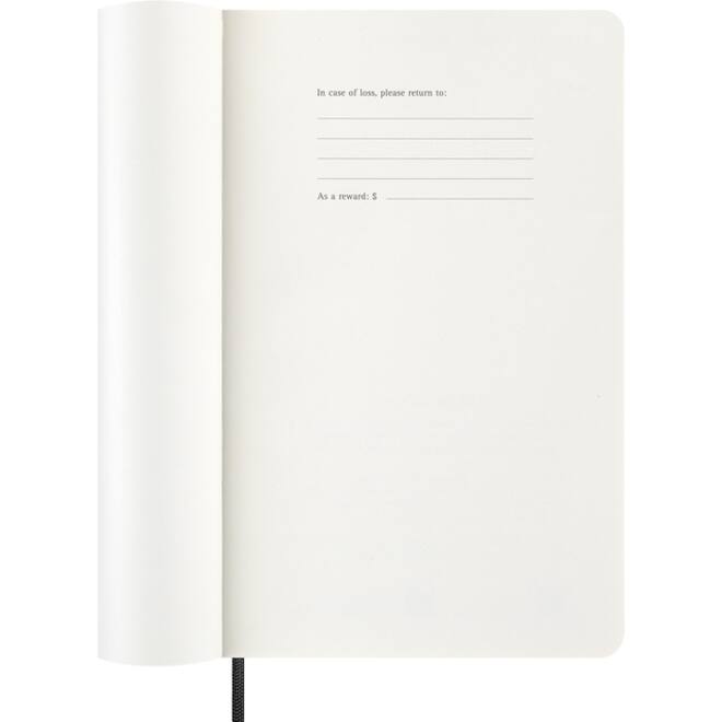 Agenda 2026 Moleskine 12M Planner Weekly 7dagen/1pagina large sc black