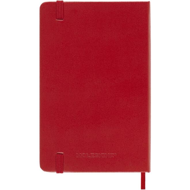 Agenda 2026 Moleskine 12M Planner Weekly 7dagen/1pagina pocket hc scarlet red