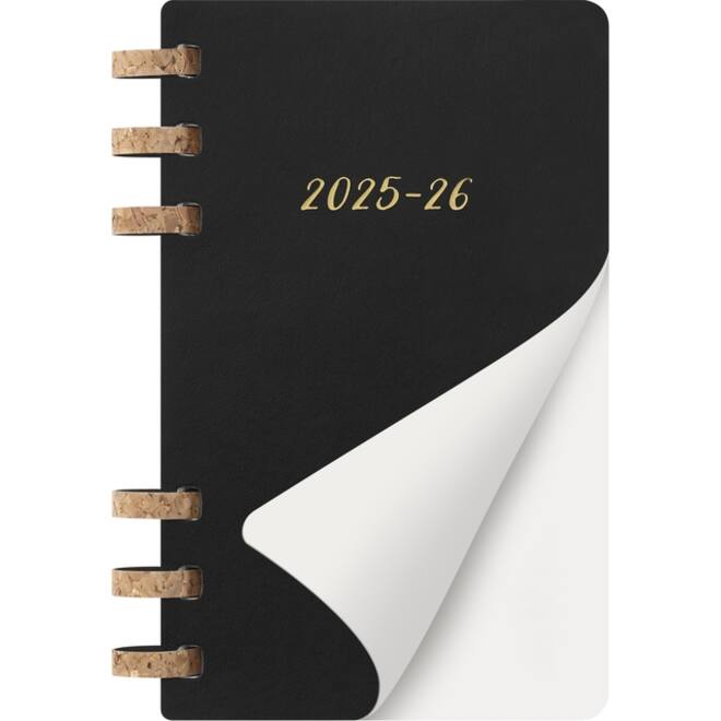 Agenda 2025/2026 Moleskine 12M Academic Weekly 7dagen/1pagina Myrtle large sc black