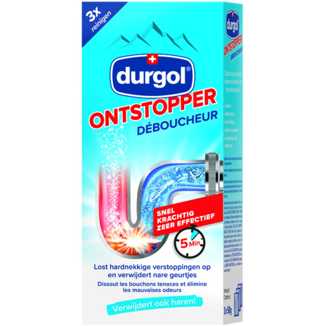 Afvoerontstopper Durgol poeder 50 gram
