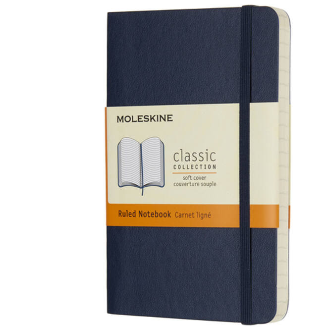 notitieboek A6 Moleskine SC saffier blauw