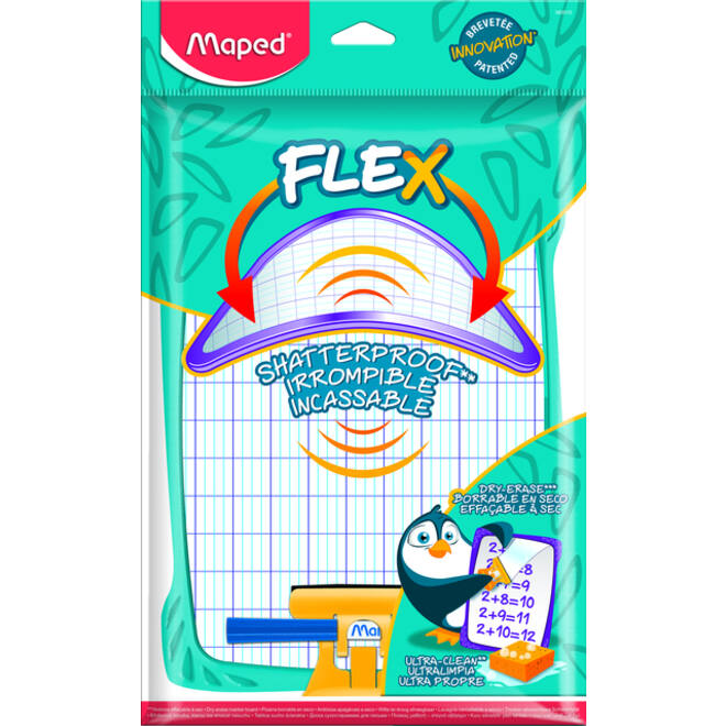 Whiteboard Maped Flex onbreekbaar assorti