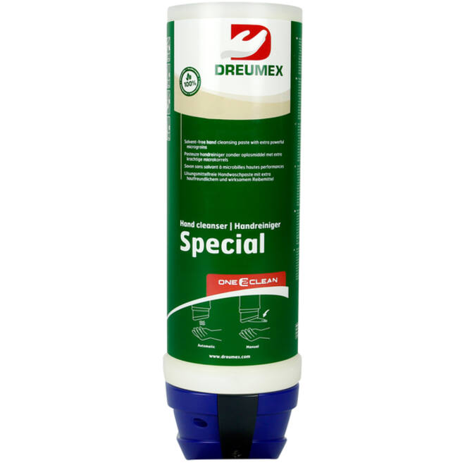 Handreinigerdispenser Dreumex One2clean blauw