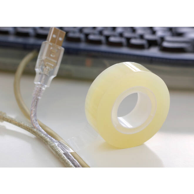 Plakband Scotch 508 19mmx33m transparant 1 rol