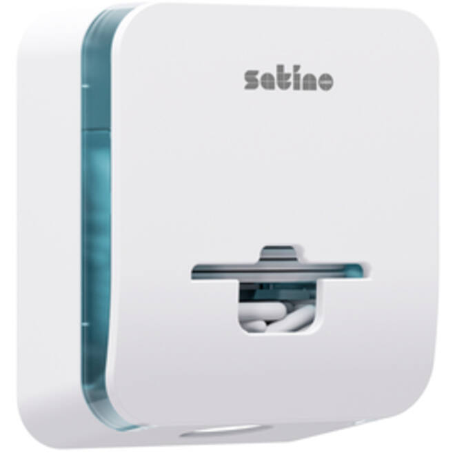 Dameshygiënedispenser Satino FC1 Hyginity FemCare wit 333442