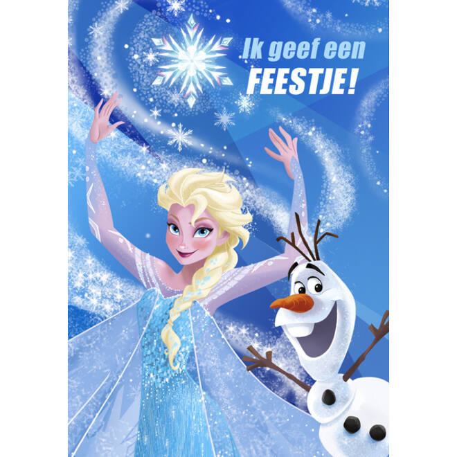 Uitnodigingen&nbsp;Divers Disney Frozen