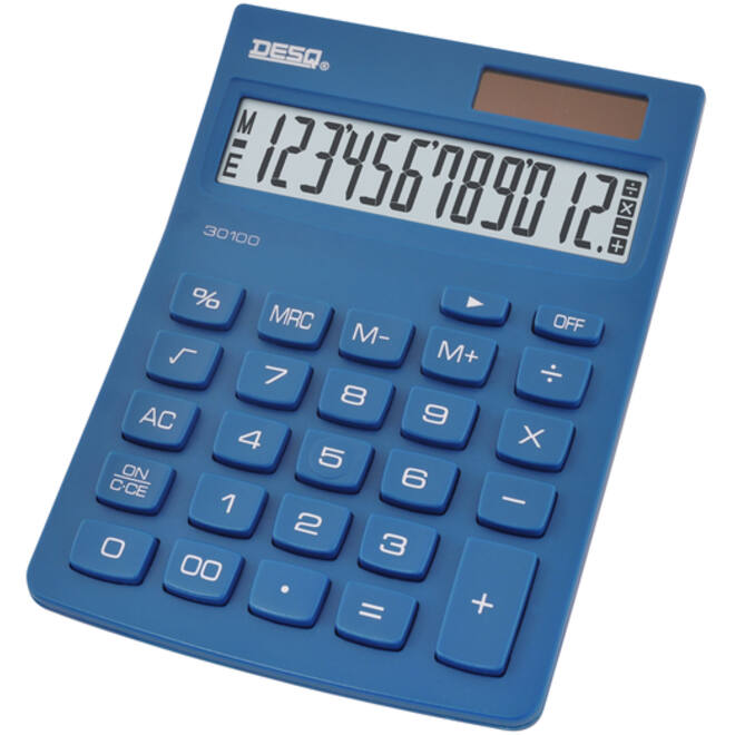 Rekenmachine Desq Compact navy