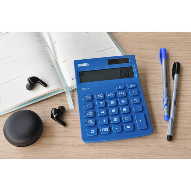 Rekenmachine Desq Compact navy
