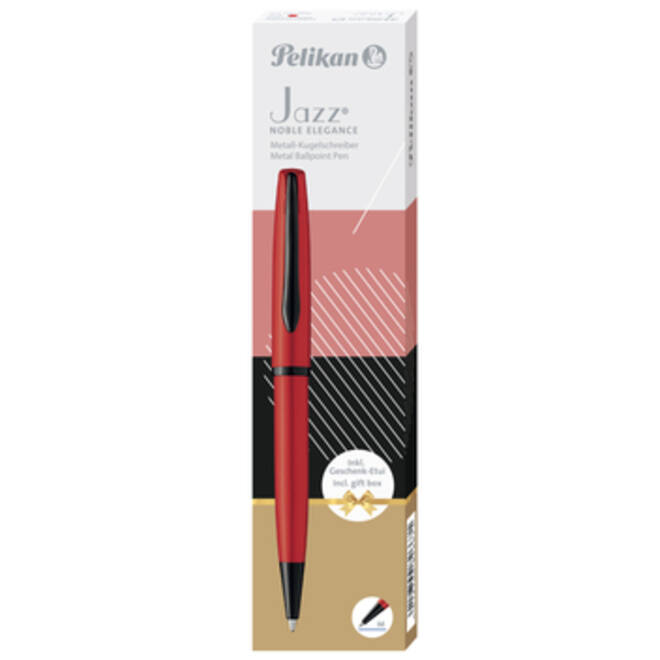 Balpen Pelikan Jazz Noble Elegance K36 medium red