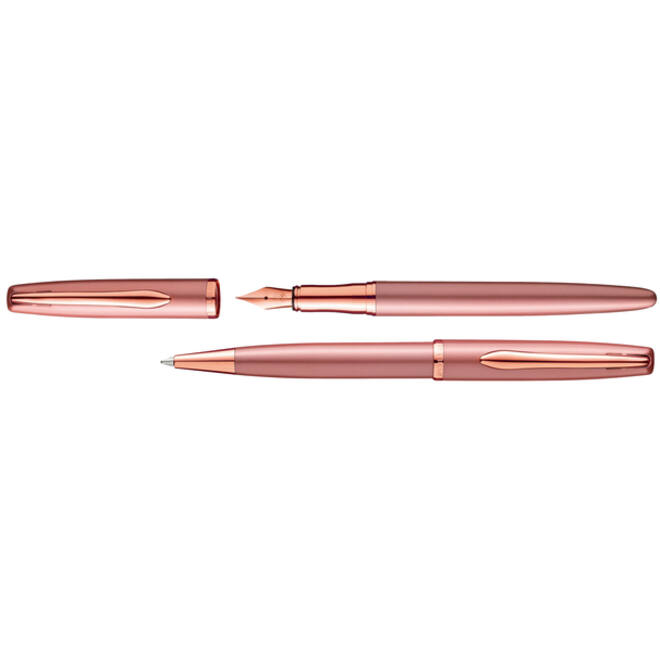 Schrijfset Pelikan Jazz Noble Elegance K36+P36 medium rose