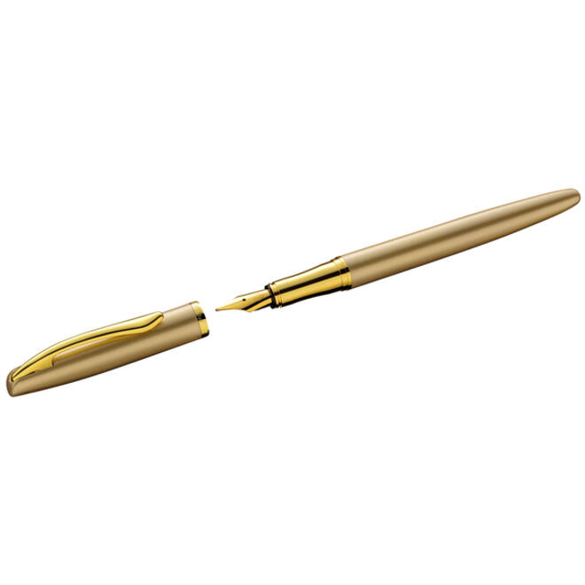 Schrijfset Pelikan Jazz Noble Elegance K36+P36 medium gold