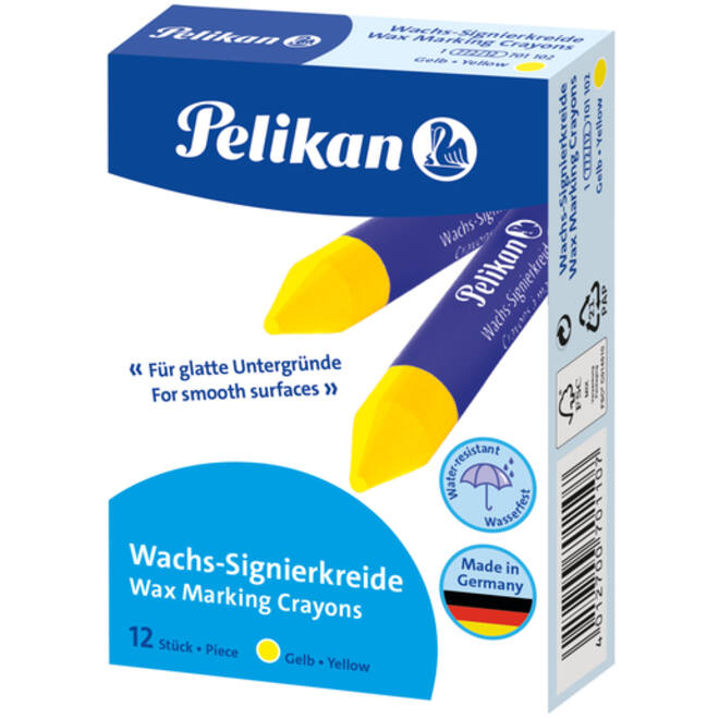 Markeerkrijt Pelikan 772/12 geel
