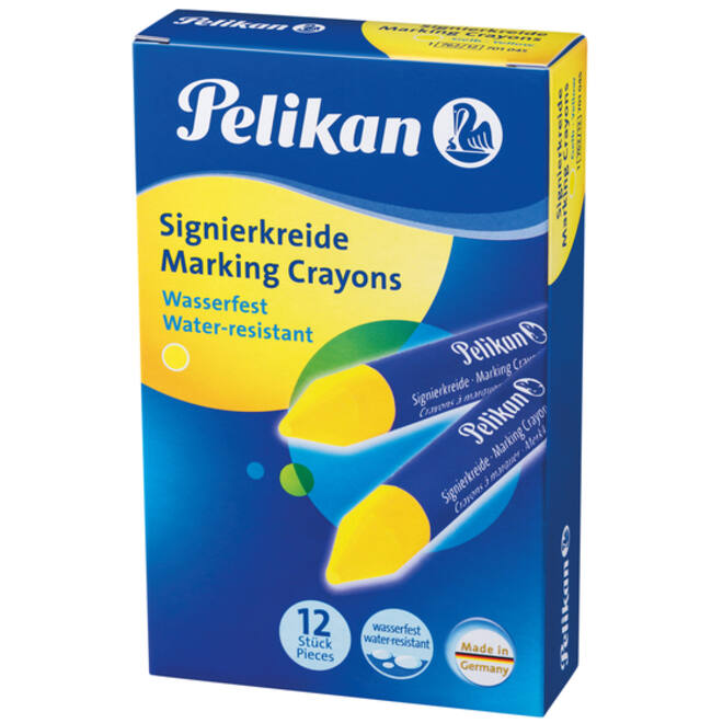 Markeerkrijt Pelikan 762/12 geel