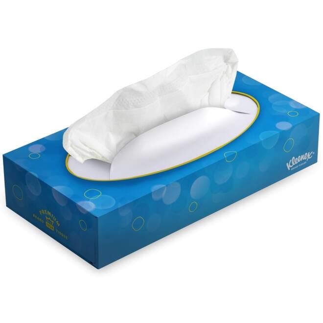 Facial tissues Kleenex 2-laags 100 vel wit 8827