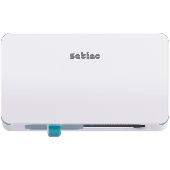 Toiletpapierdispenser Satino MT1 Hyginity duo wit 333426