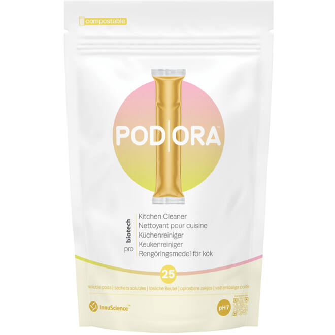 Keukenreiniger InnuScience PodOra pods 25 stuks