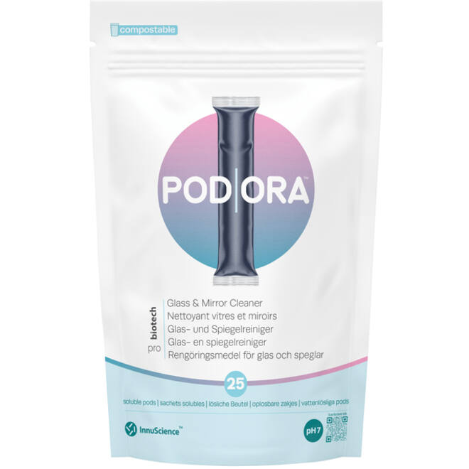 Interieurreiniger InnuScience PodOra glas pods 25 stuks