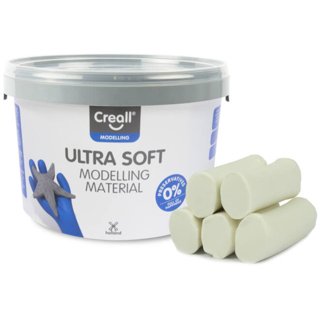Klei Creall Play-it Ultra Soft helder wit 1100 gram