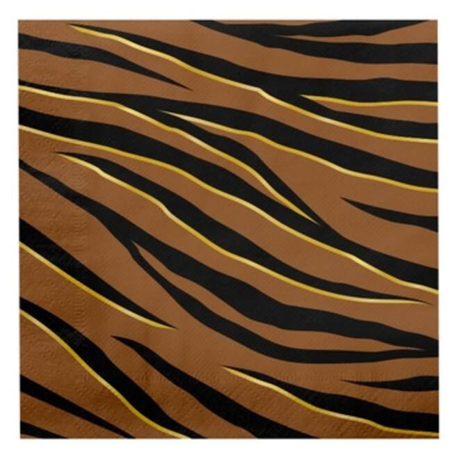 Napkins Tiger Safari