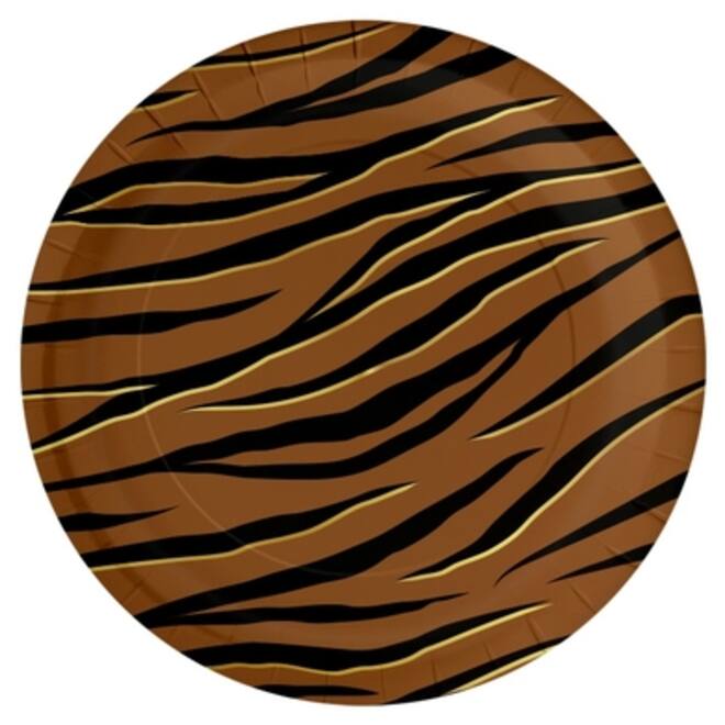 Plates Tiger Safari