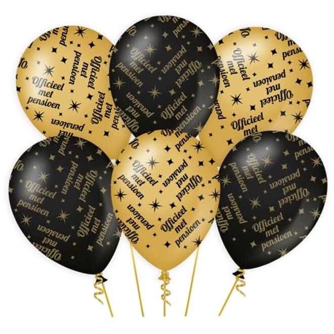 Classy party balloons Pensioen