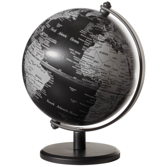 Globe Troika 13cm zwart-zilver