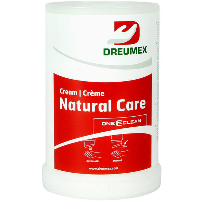 Handcrème Dreumex Natural Care vulling One2clean 1500ml