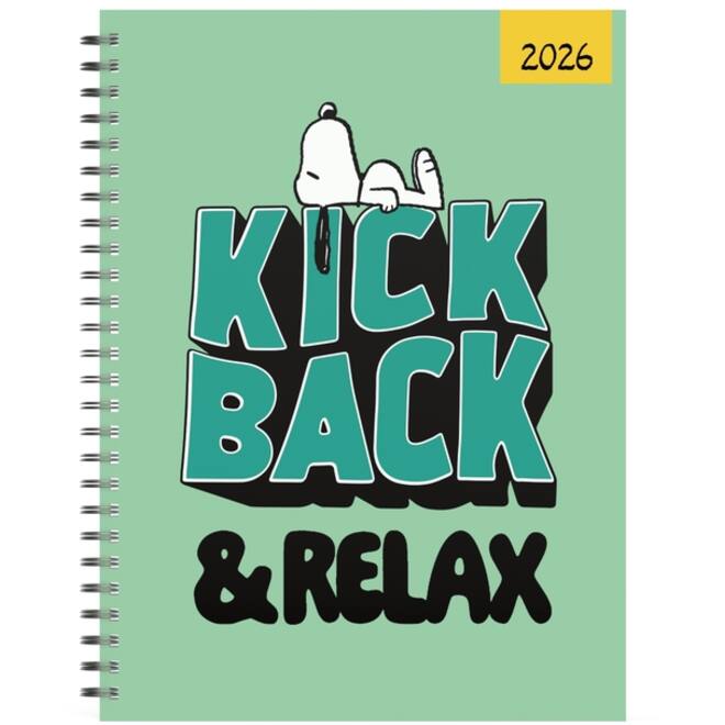 Agenda 2026 Lannoo bureau 170x230 Peanuts 7dagen/2pagina's
