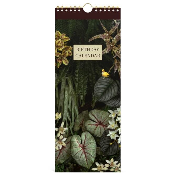 Verjaardagskalender Lannoo 130x325 Botanic