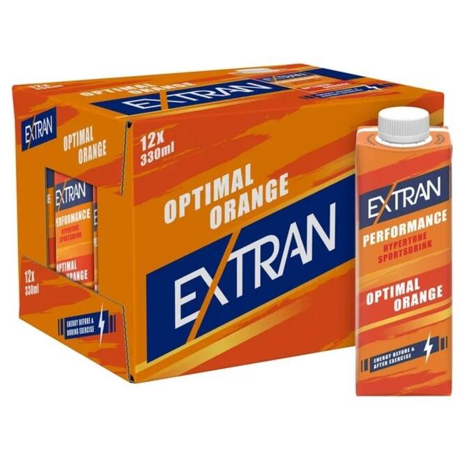 Sportdrank Extran performance orange pak 330ml