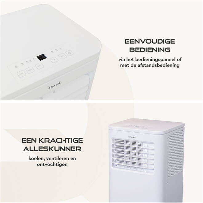Airconditioning BRASQ MAC9000 9000 BTU wit