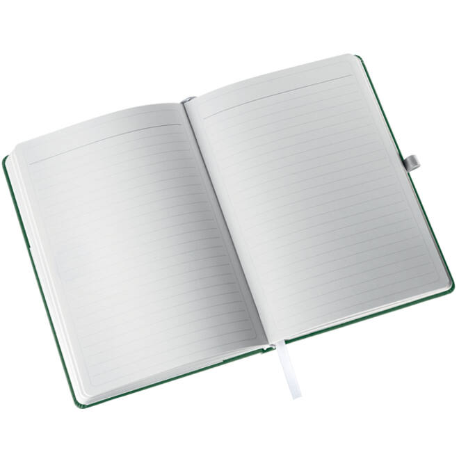 Notitieboek Leitz Style A5 lijn 160 pagina's 100gr groen
