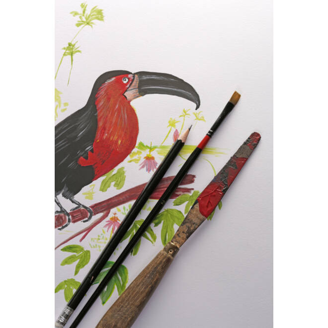 Tekenblok Clairefontaine Paint On A5 40 vel 250gr