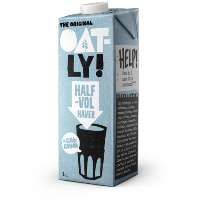Haverdrank Oatly halfvol 1 liter
