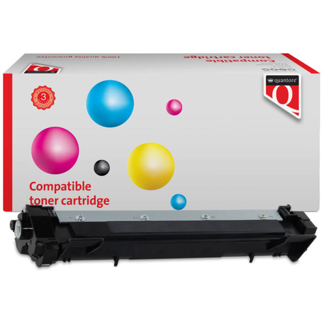 Toner Quantore alternatief tbv brother TN-1050 Zwart jumbo