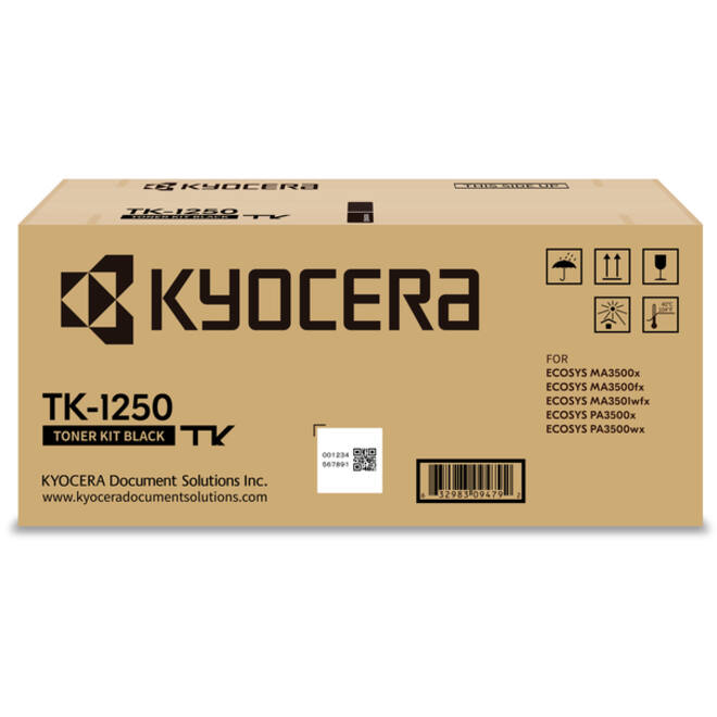 Toner Kyocera TK-1250 Zwart