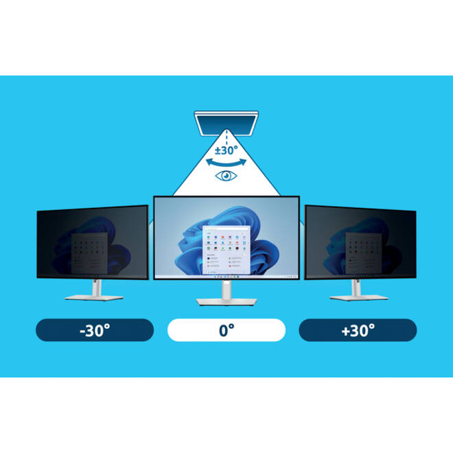 Monitor Privacyfilter 2-Weg 22 inch breed 16:9