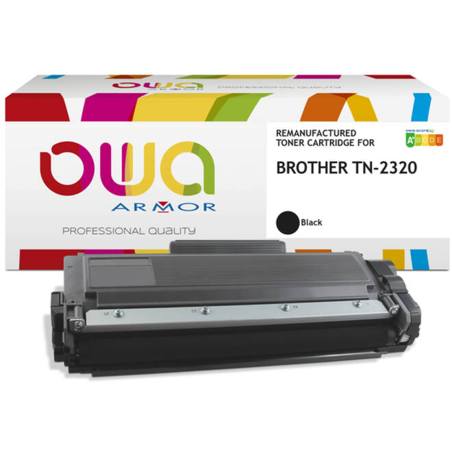 Toner OWA alternatief tbv Brother TN-2320 zwart jumbo