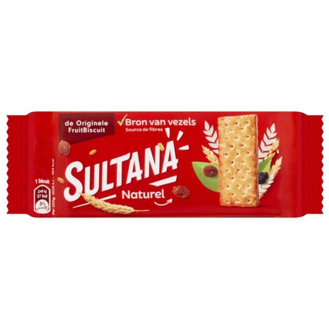Fruitbiscuit Sultana naturel 3-pack